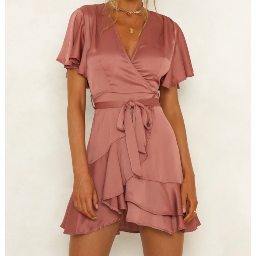 Hello Molly  So Yesterday Rose Dress NEW